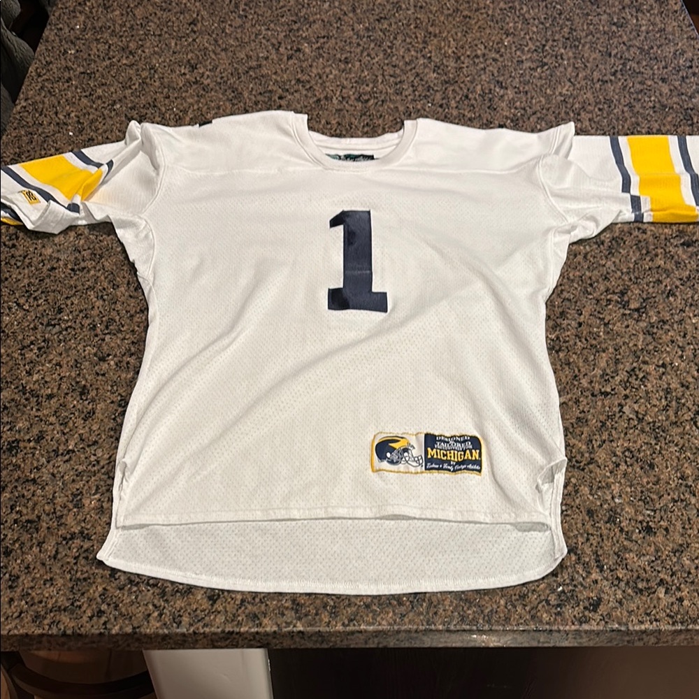 University of Michigan Tiedman and Formby Anthony Carter Jersey